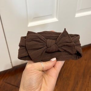 Baby Bling Bow - brown
